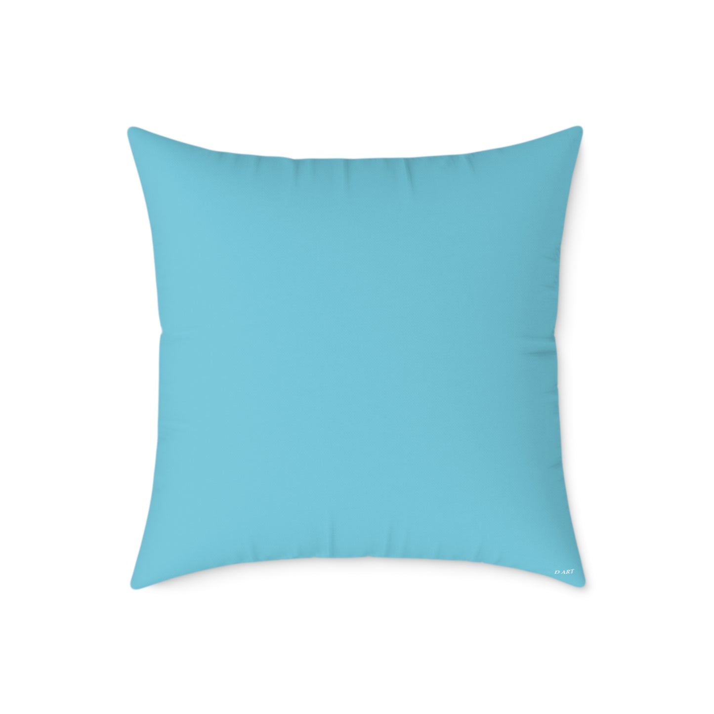 Turquoise Simplicity pillow - D ART Studio