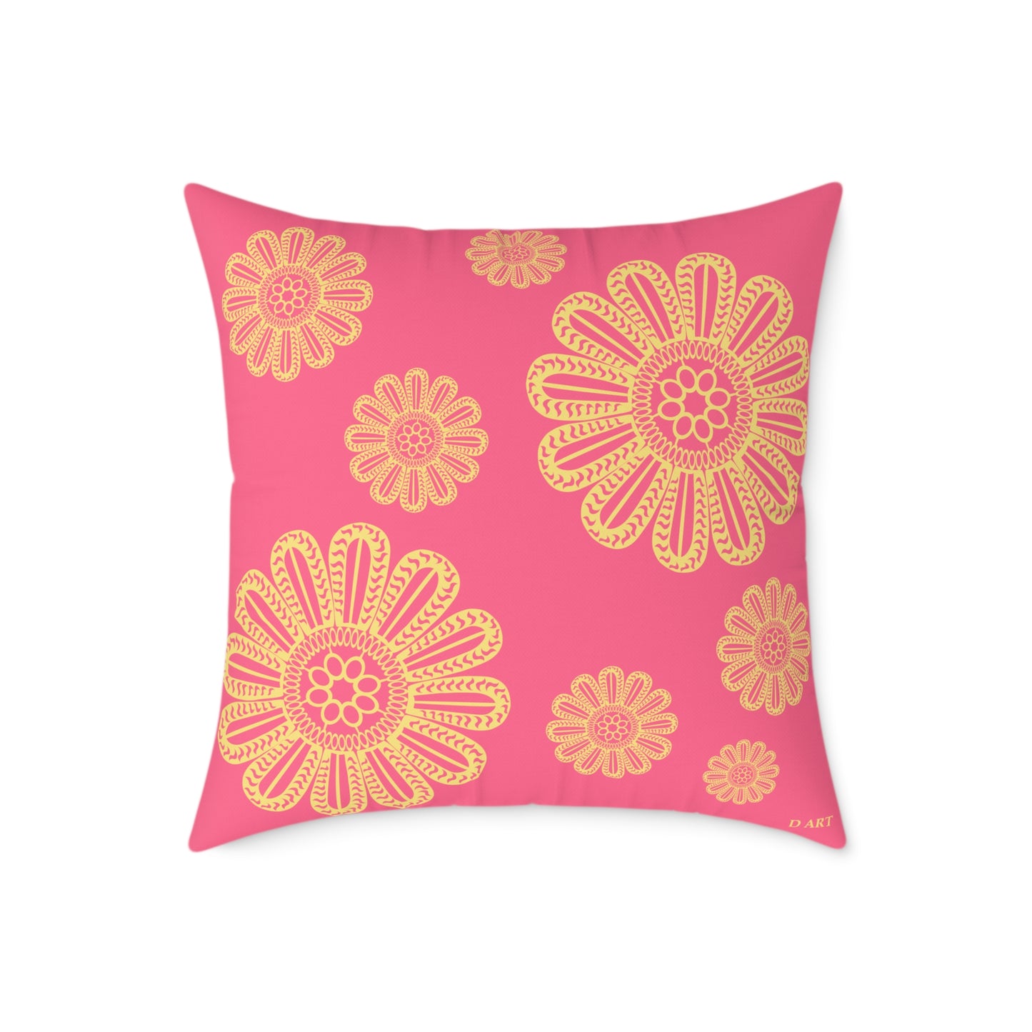 Pink Lemonade pillow - D ART Studio