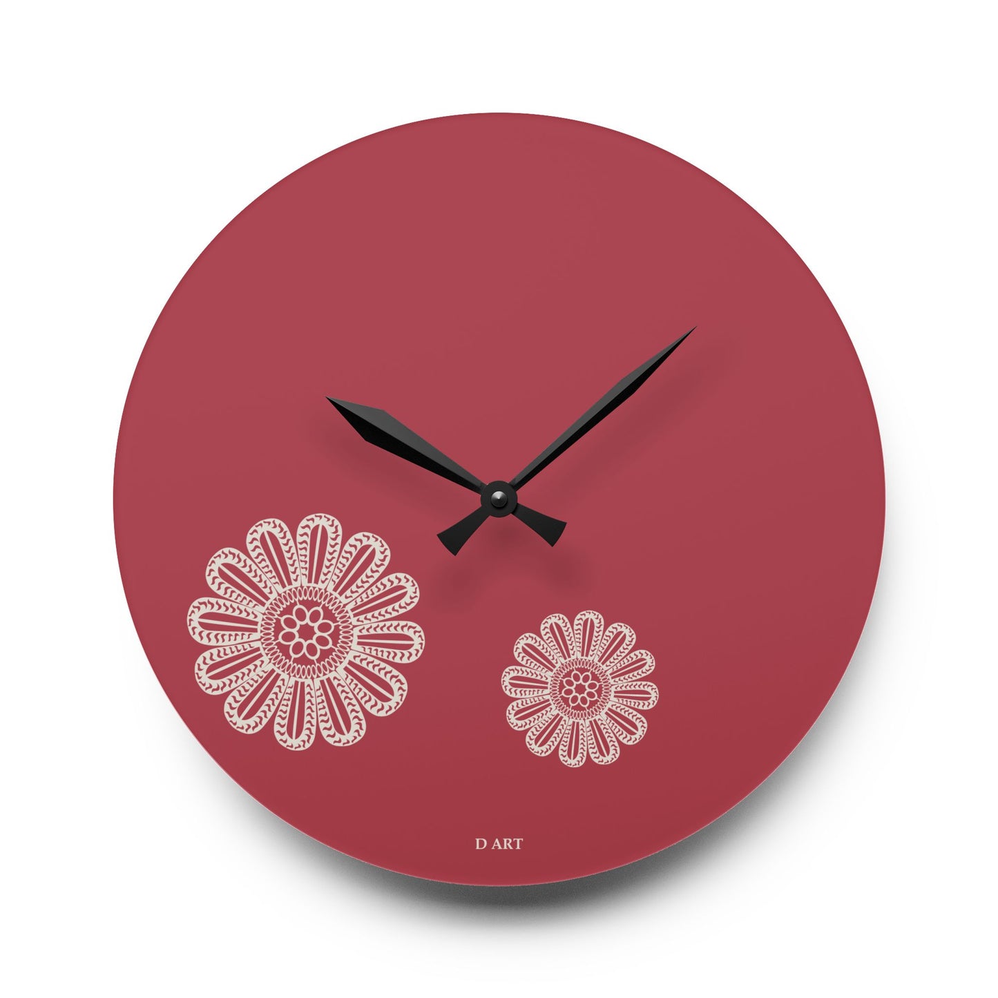 Almond Blossom wall clock - D ART Studio