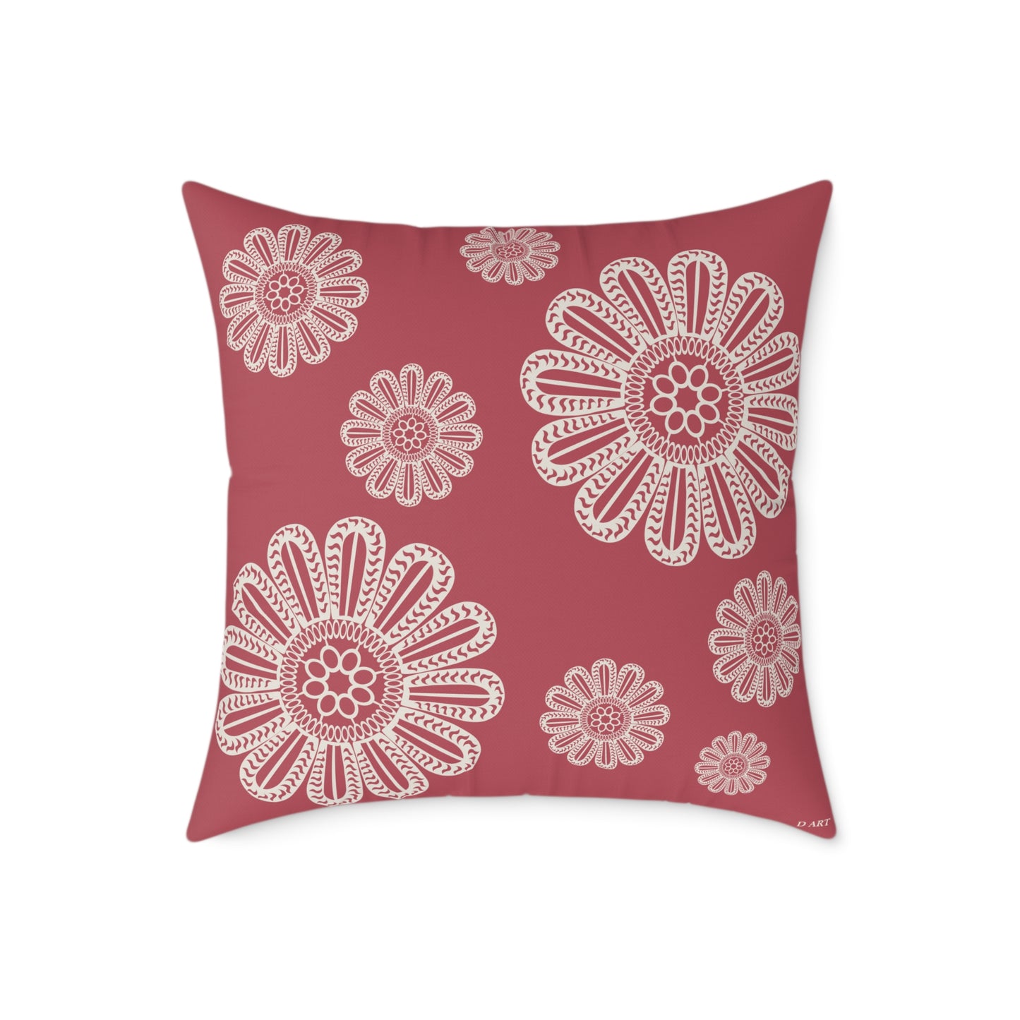 Almond Blossom pillow - D ART Studio