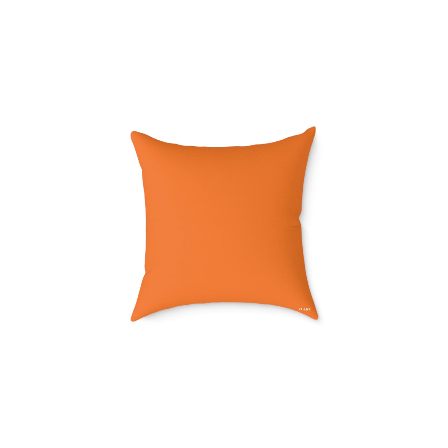 Tangerine Simplicity pillow - D ART Studio