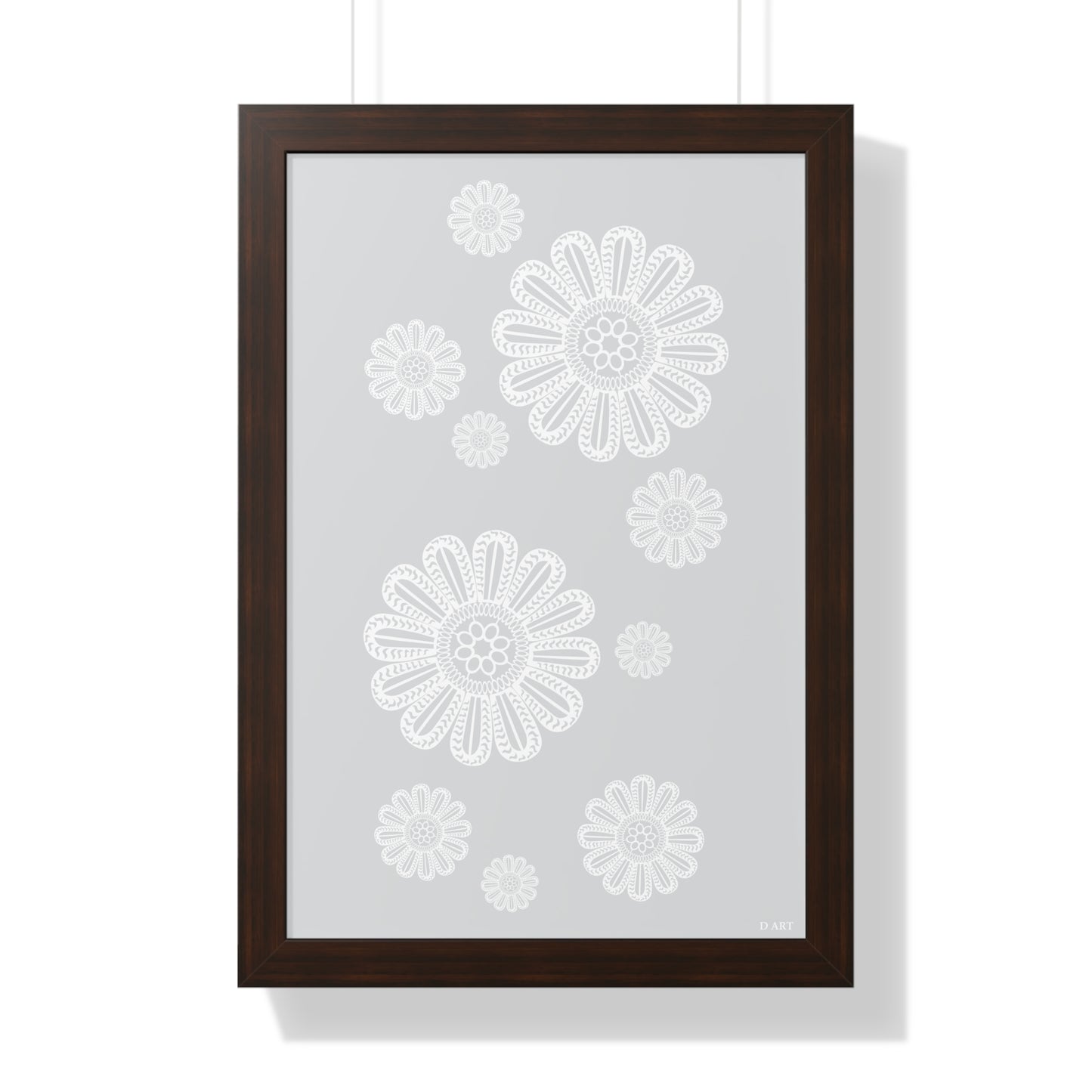 Cloud Veil framed art - D ART Studio