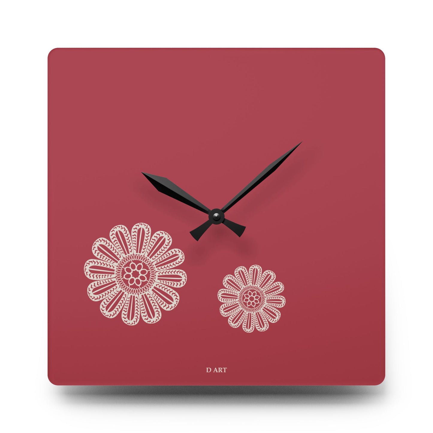 Almond Blossom wall clock - D ART Studio