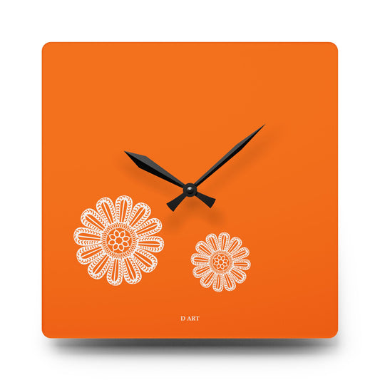 Sundown Glow wall clock - D ART Studio