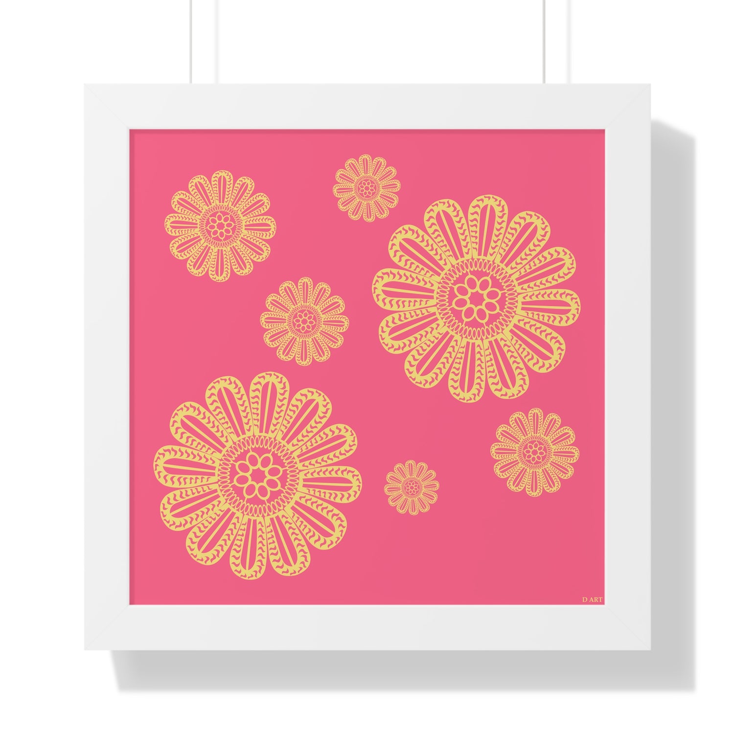 Pink Lemonade framed art - D ART Studio