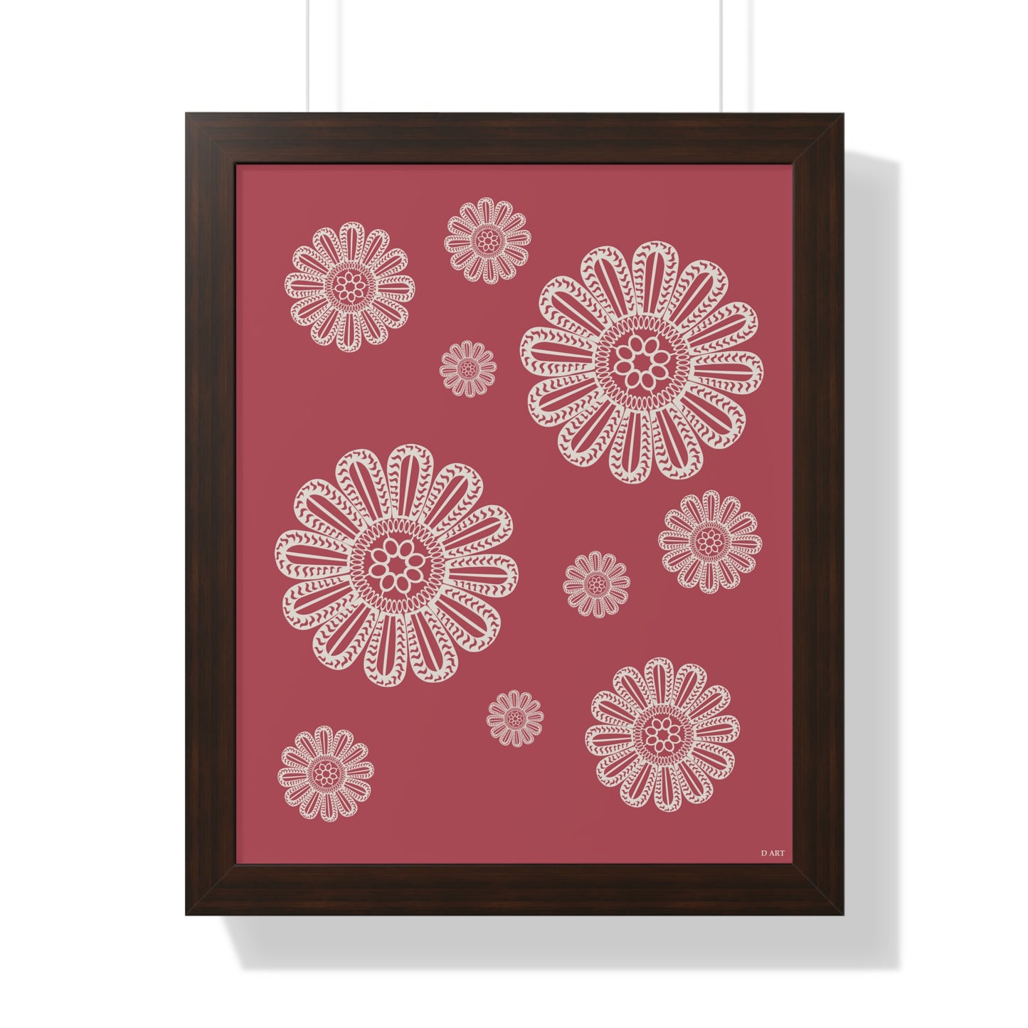 Almond Blossom framed art - D ART Studio