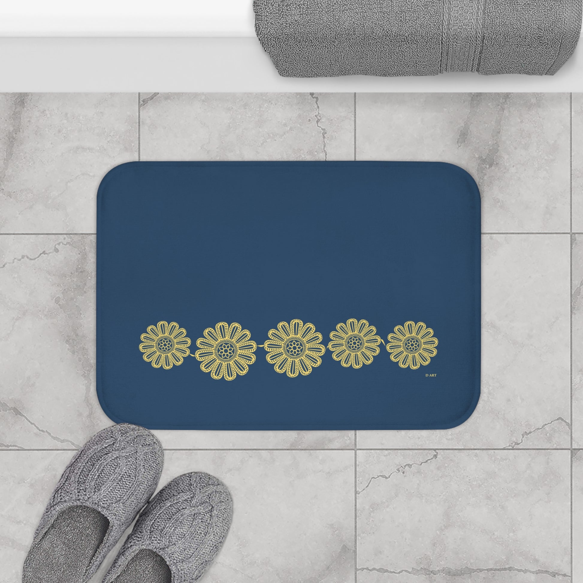 Sun on the String bath mat - D ART Studio