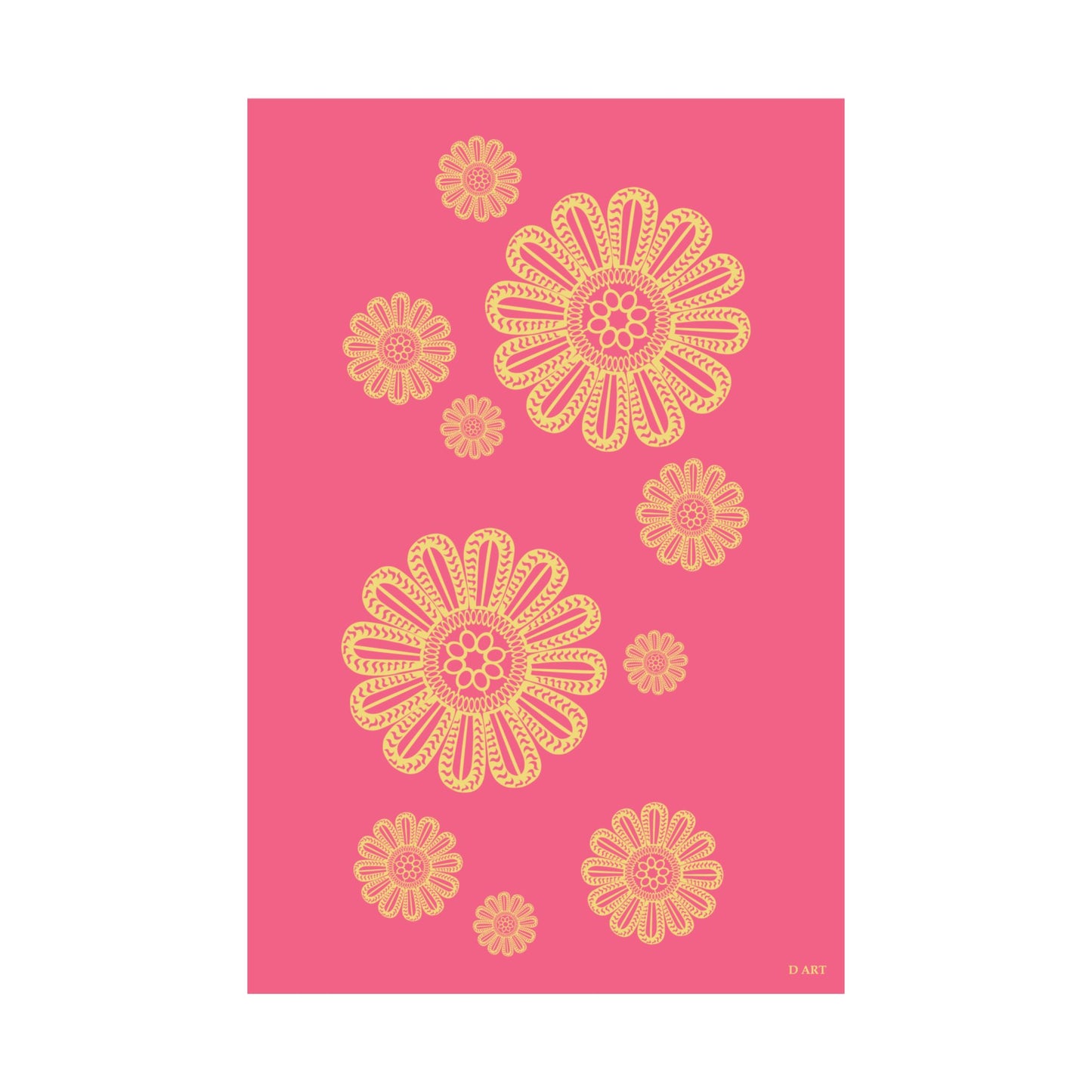 Pink Lemonade matte poster - D ART Studio