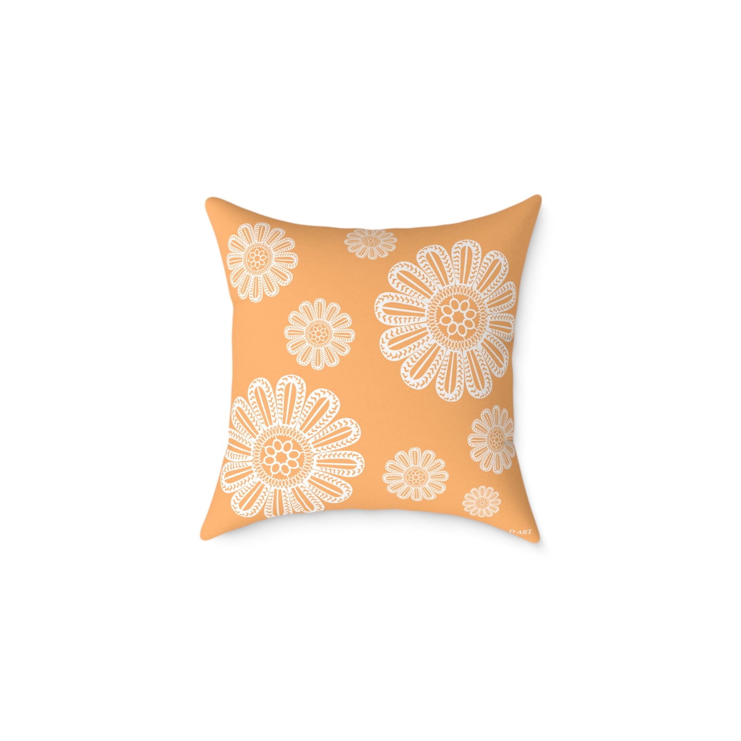 Peachy Sunset pillow - D ART Studio