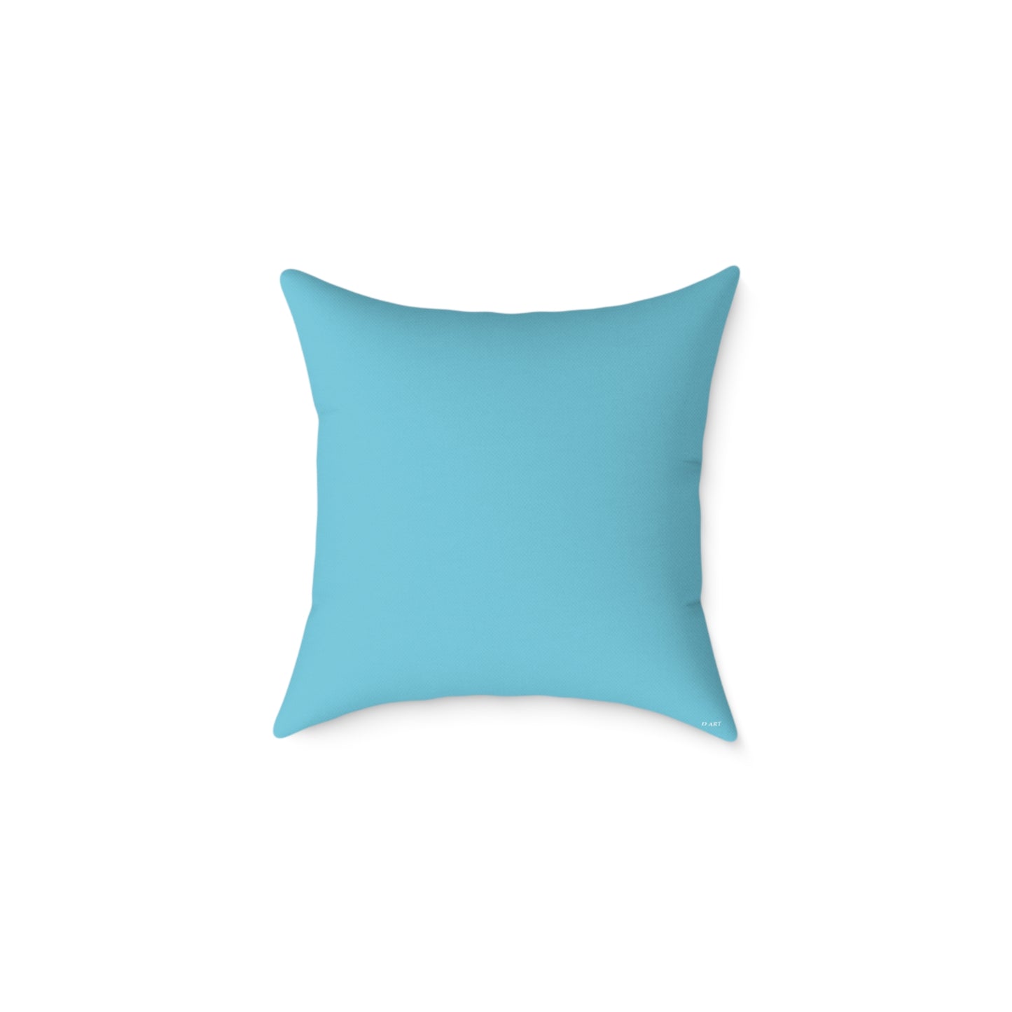 Turquoise Simplicity pillow - D ART Studio