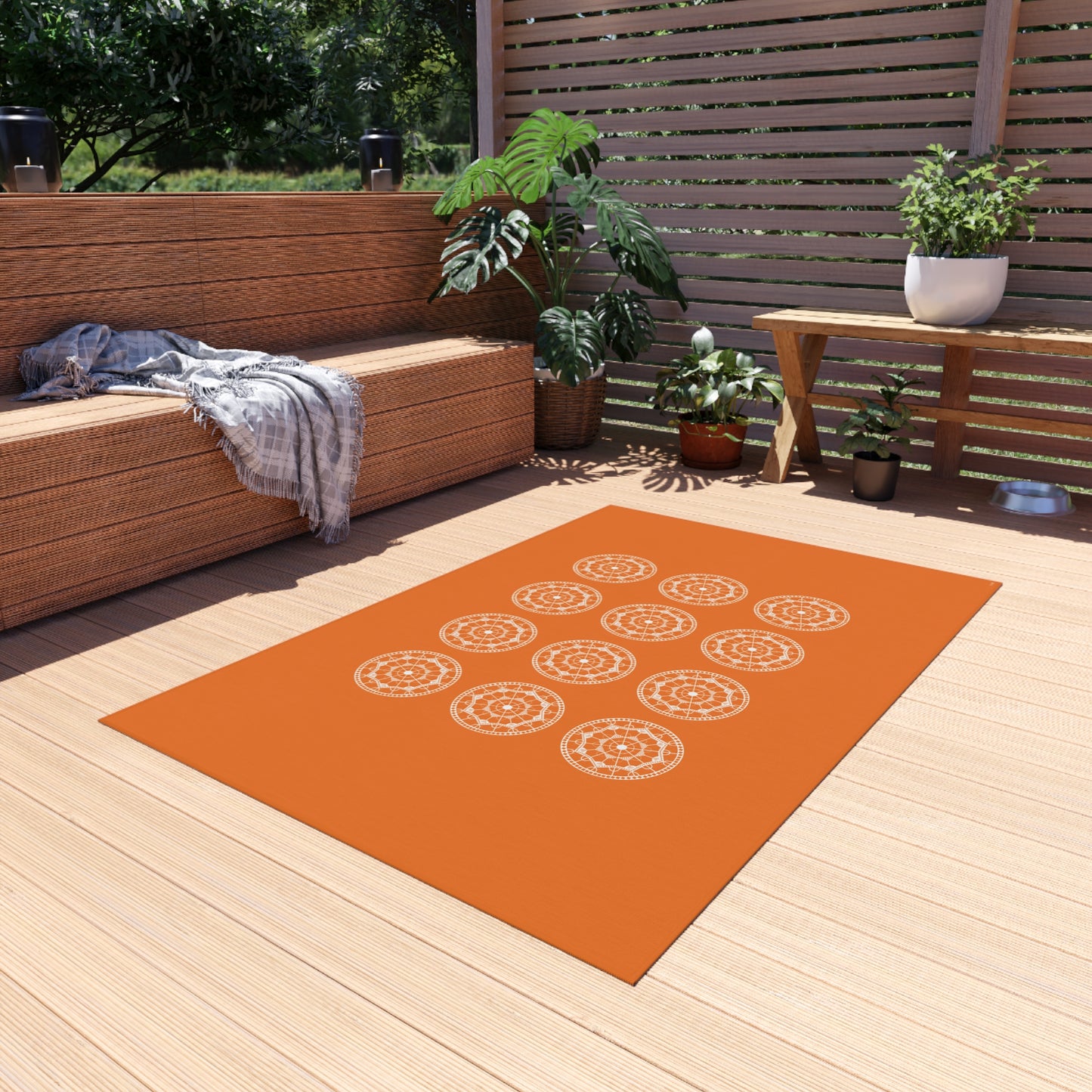 Sunset Blaze outdoor rug - D ART Studio