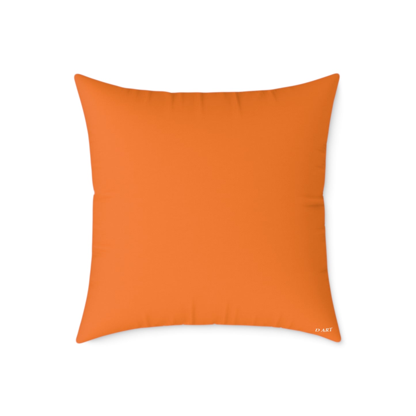 Tangerine Simplicity pillow - D ART Studio