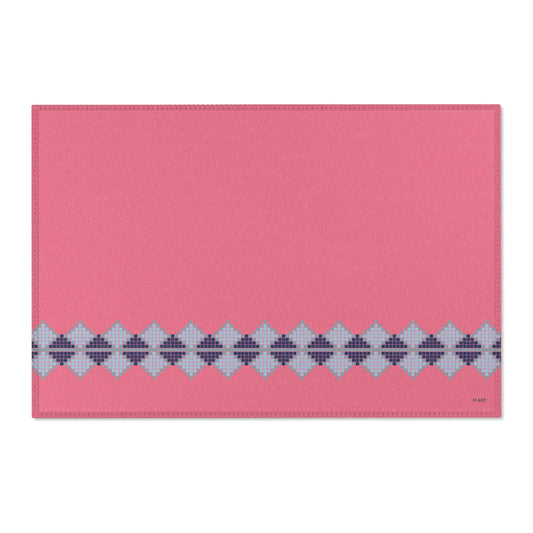 Pink Lagoon area rug