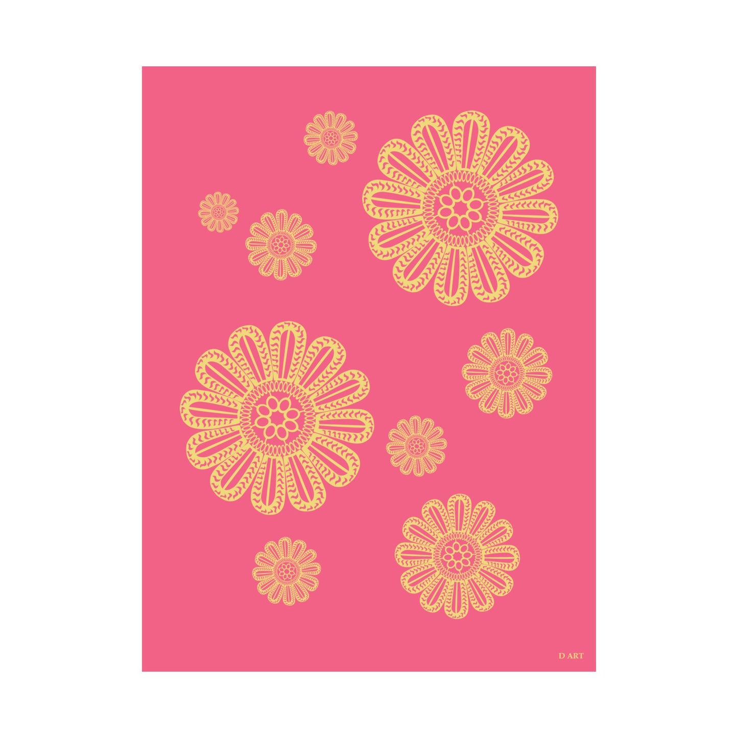 Pink Lemonade matte poster - D ART Studio