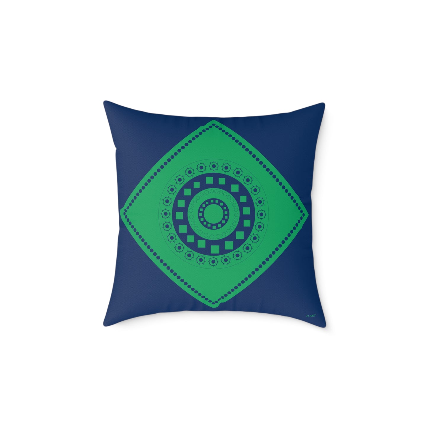 Emerald Nightfall pillow - D ART Studio