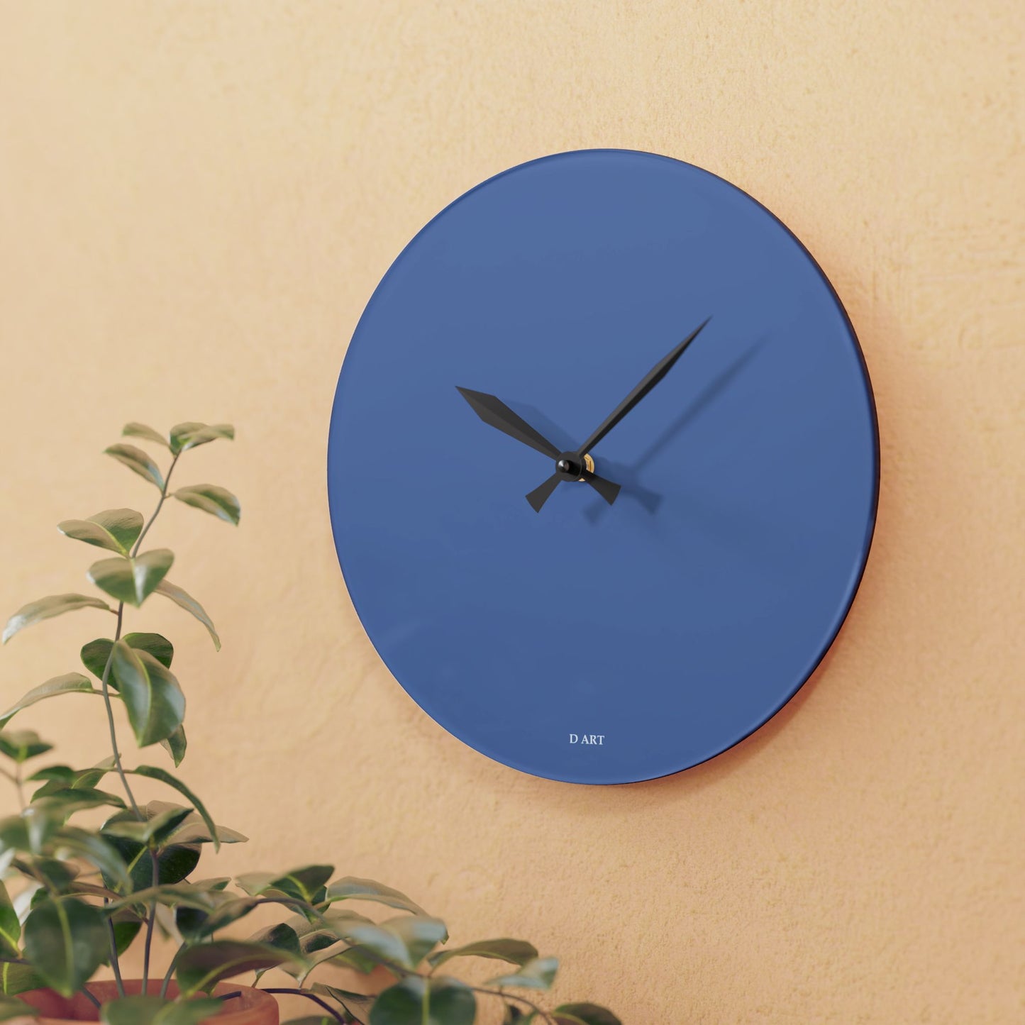 Seaside Blue Simplicity wall clock - D ART Studio