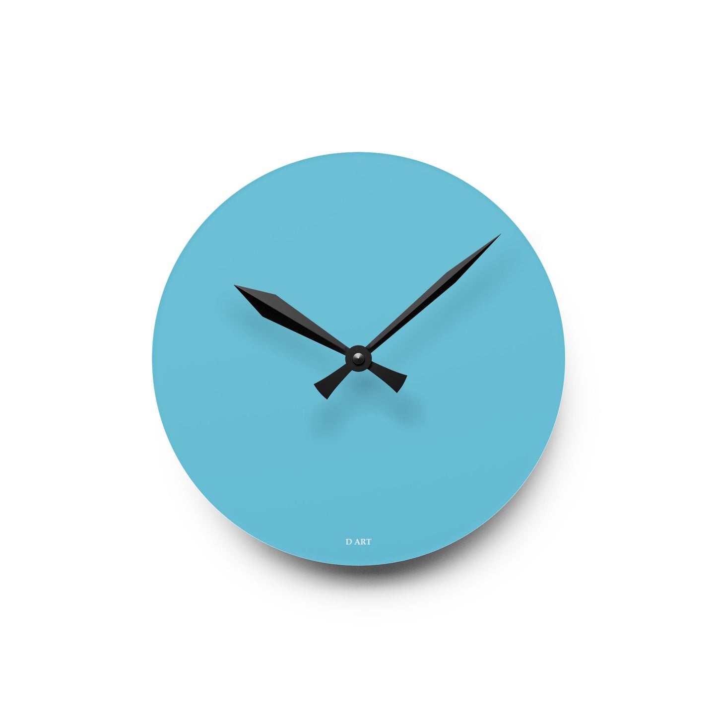 Turquoise Simplicity wall clock - D ART Studio