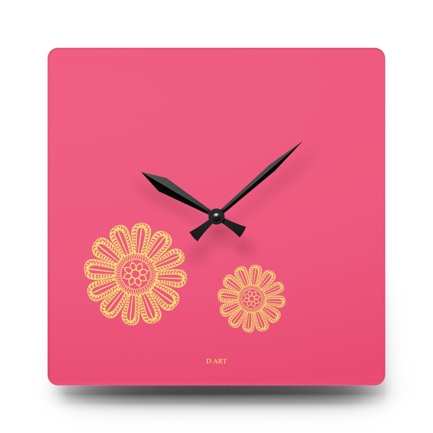 Pink lemonade wall clock - D ART Studio