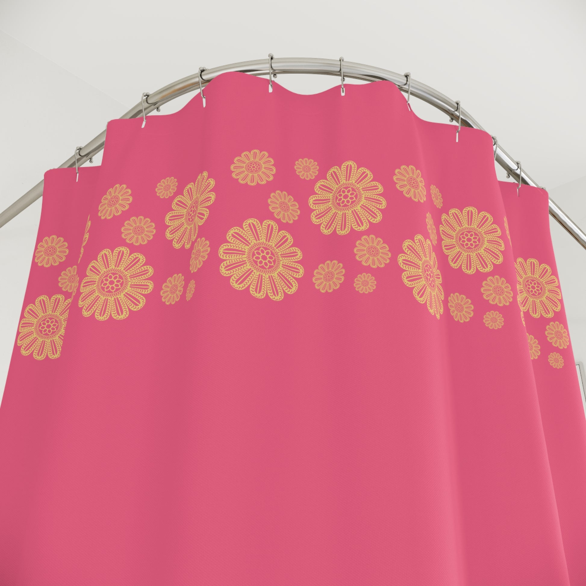 Pink Lemonade shower curtain - D ART Studio