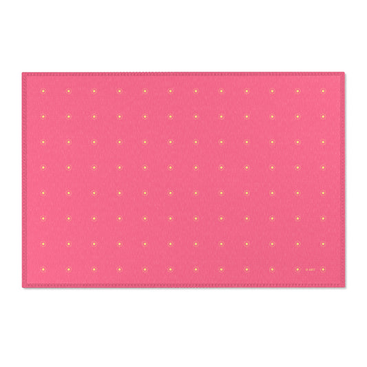 Pink Glimmer area rug