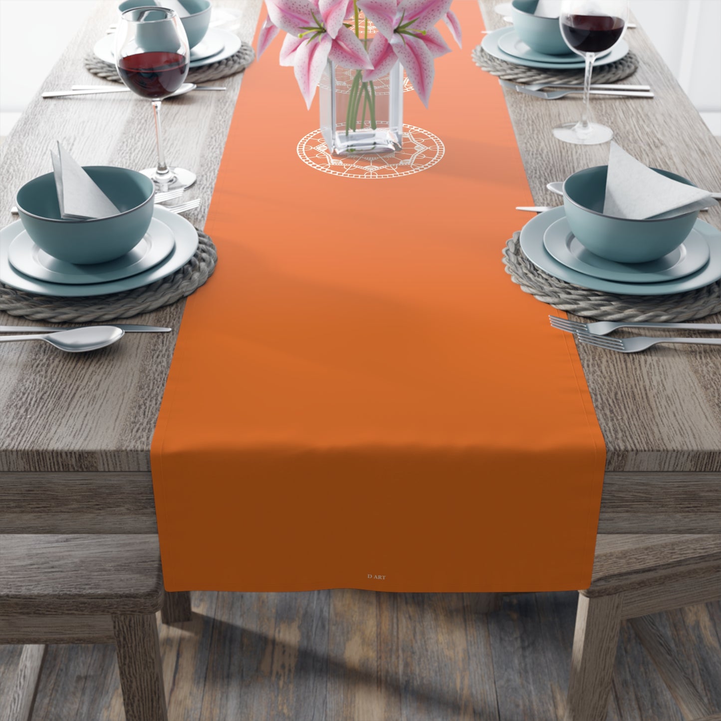 Sunset Blaze table runner - D ART Studio