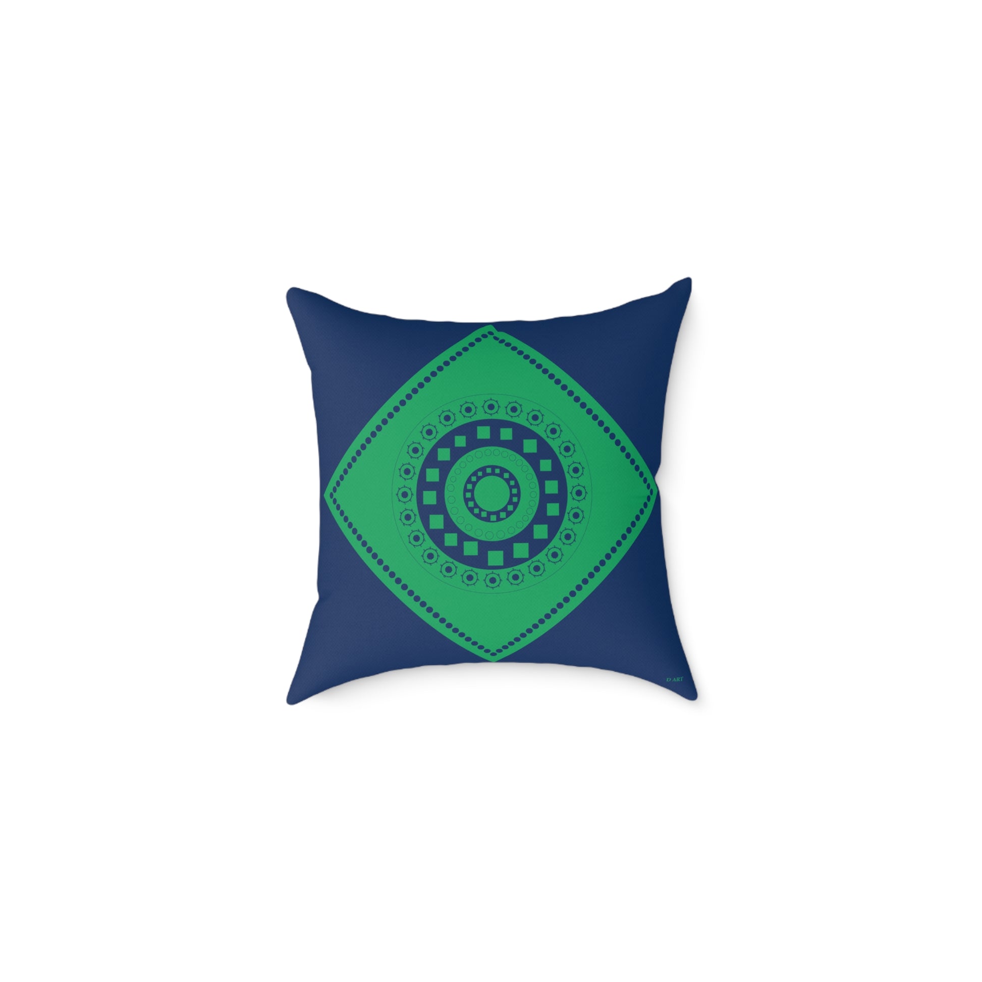 Emerald Nightfall pillow - D ART Studio