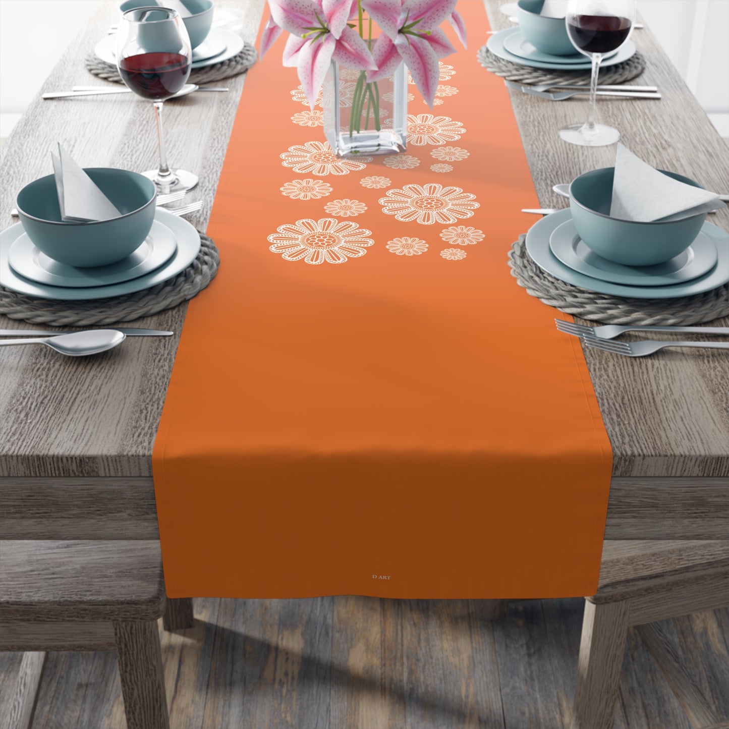 Sundown Glow table runner