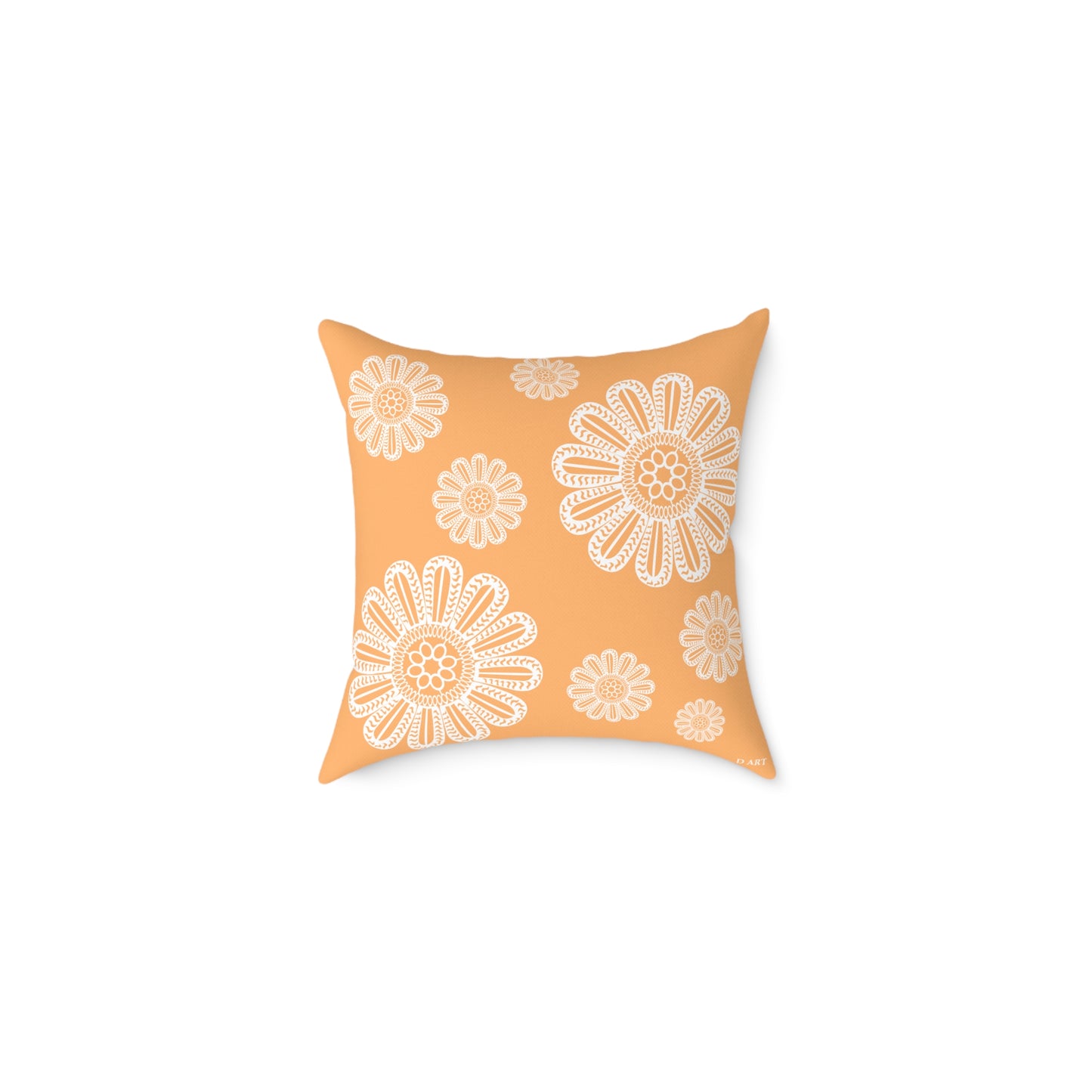 Peachy Sunset pillow - D ART Studio