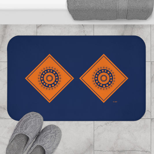 Dusk Tones bath mat