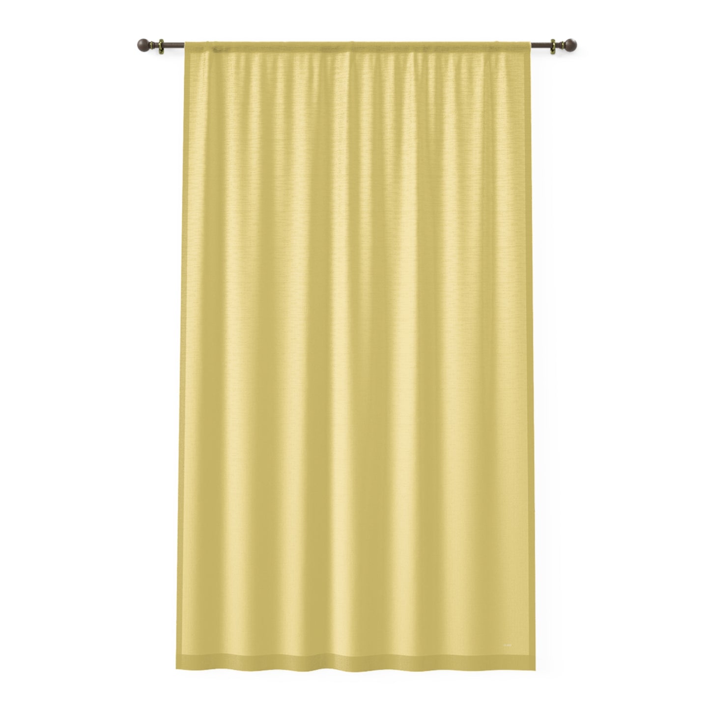 Mimosa Simplicity single panel sheer curtain - D ART Studio