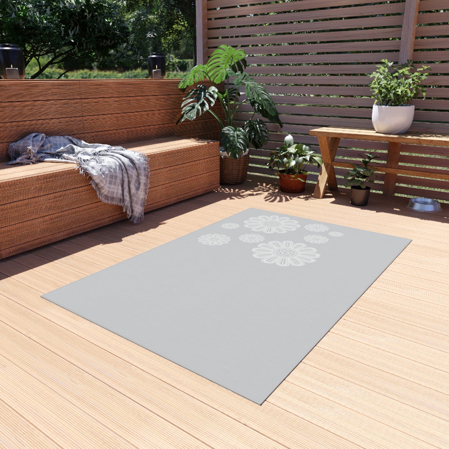 Cloud Veil outdoor rug