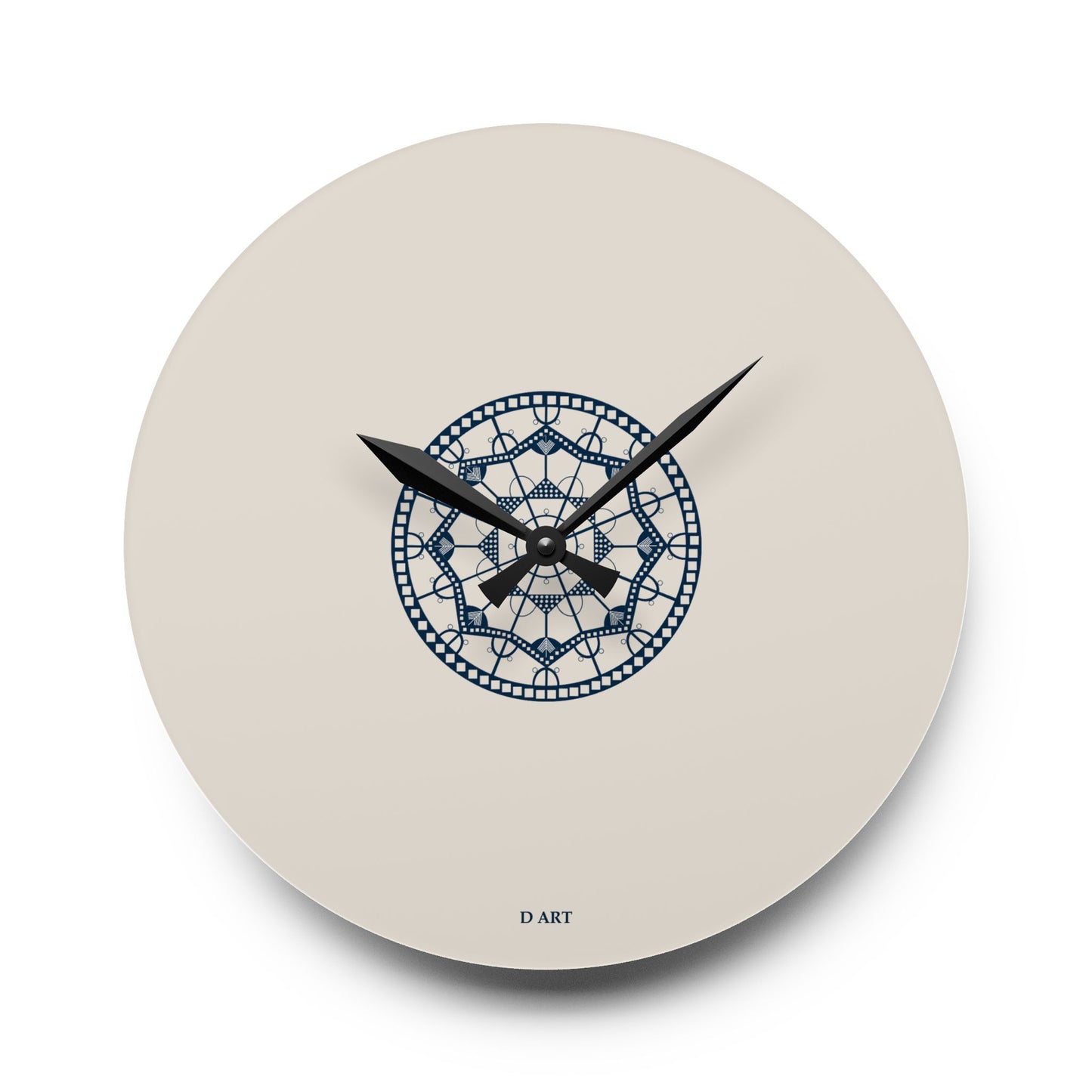 Midnight Dune wall clock - D ART Studio