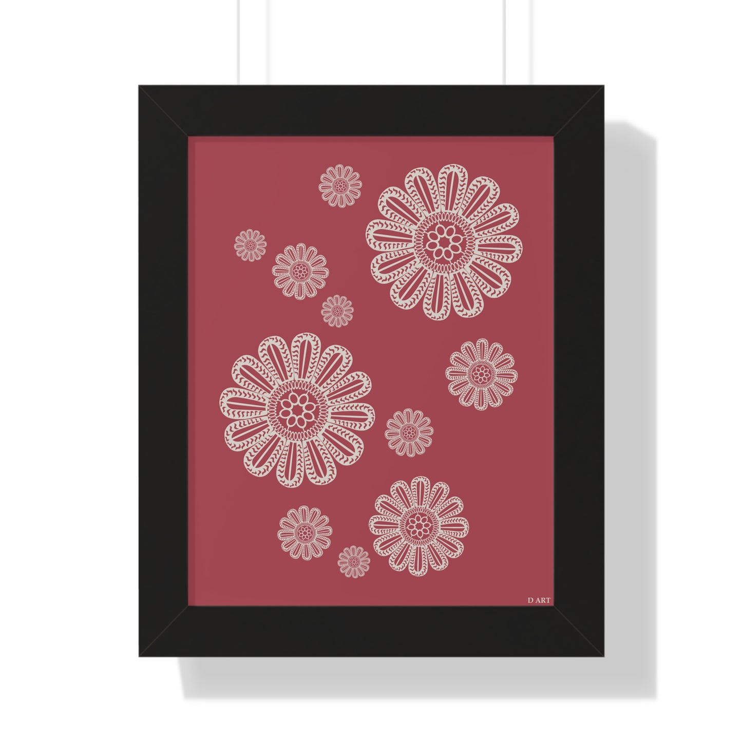 Almond Blossom framed art - D ART Studio