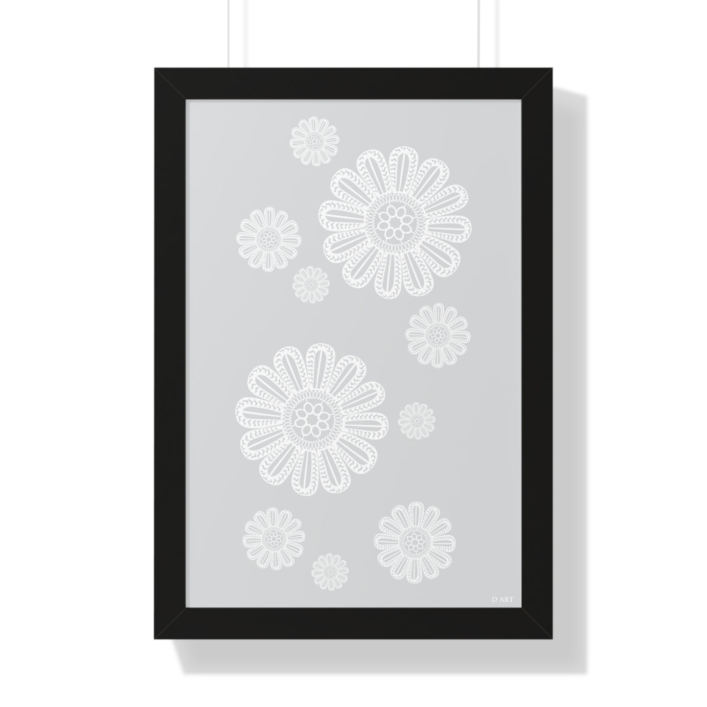 Cloud Veil framed art - D ART Studio