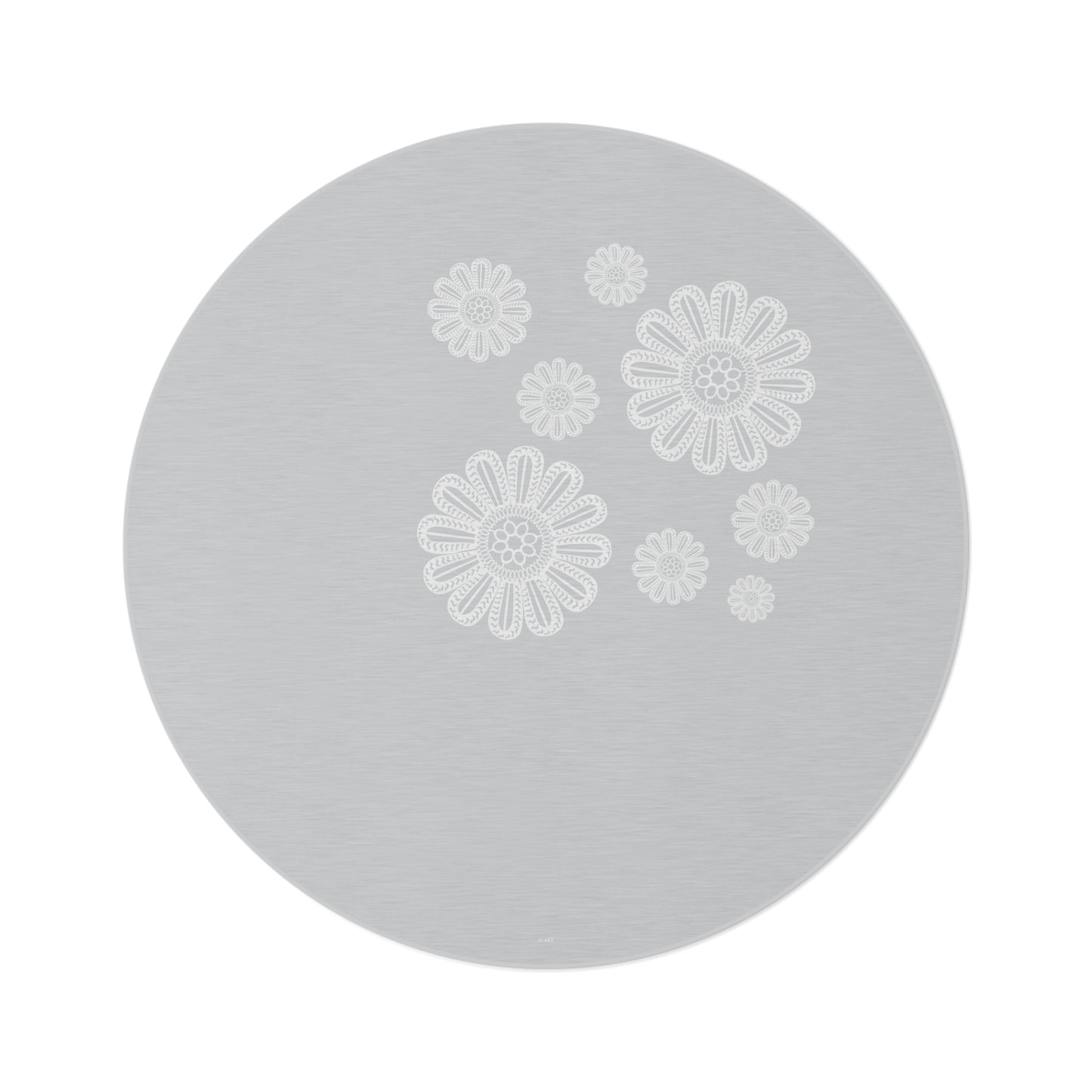 Cloud Veil round area rug - D ART Studio