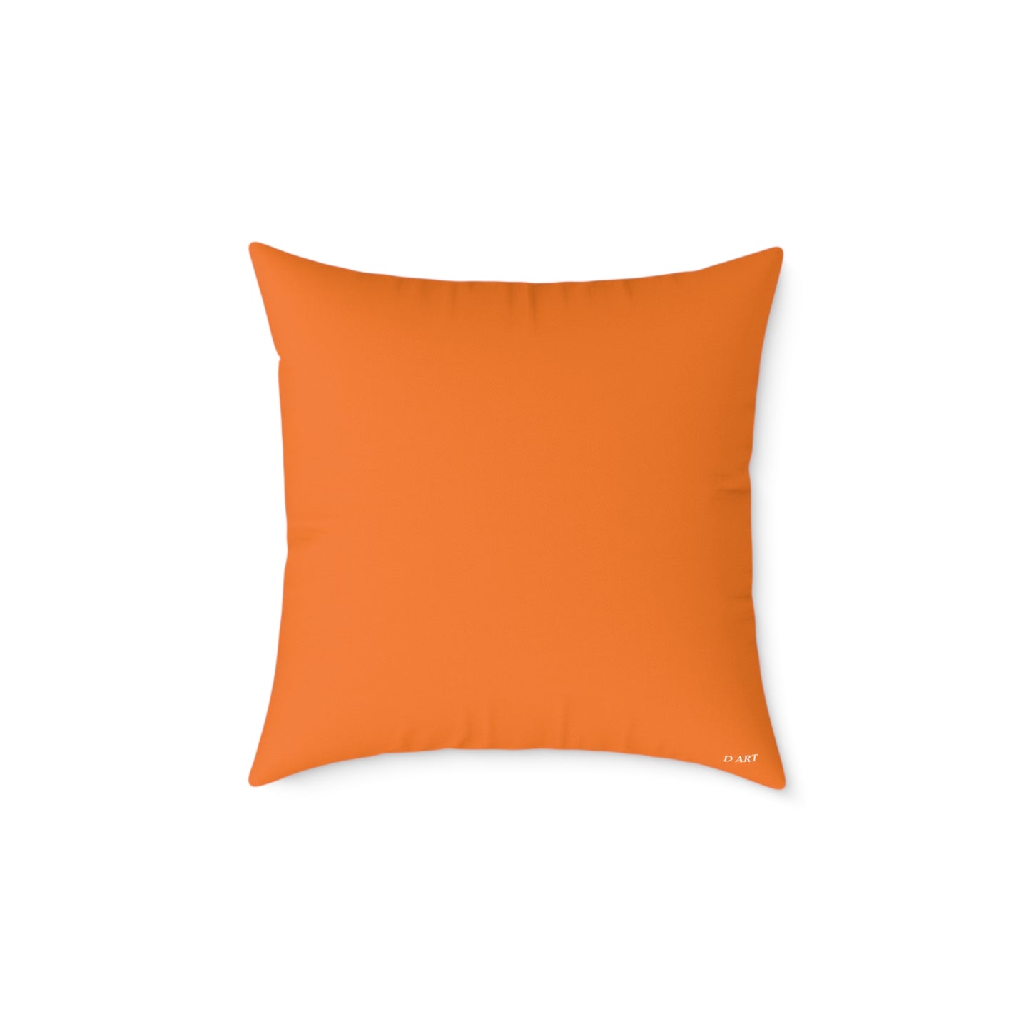 Tangerine Simplicity pillow - D ART Studio