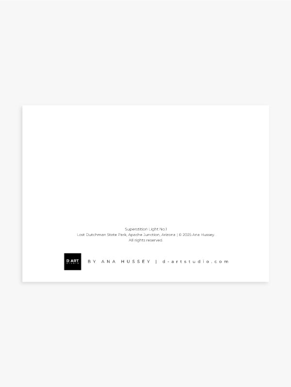 Superstition Light No.1 Greeting Cards (Pack of 10)