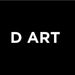 White text 'D ART' on a black background