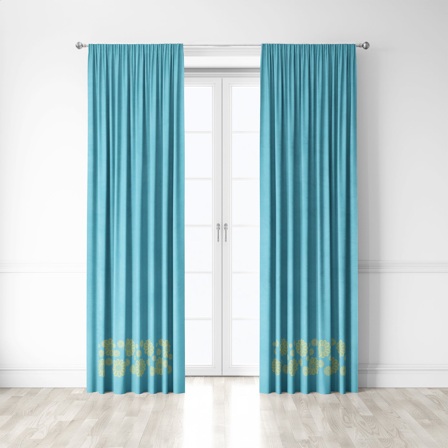 Turquoise Delight drape set