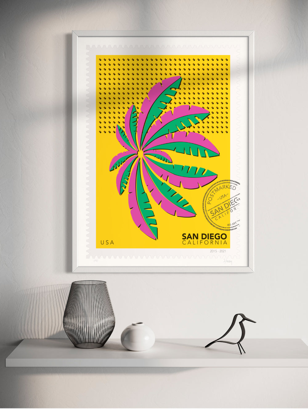 California inspired art prints