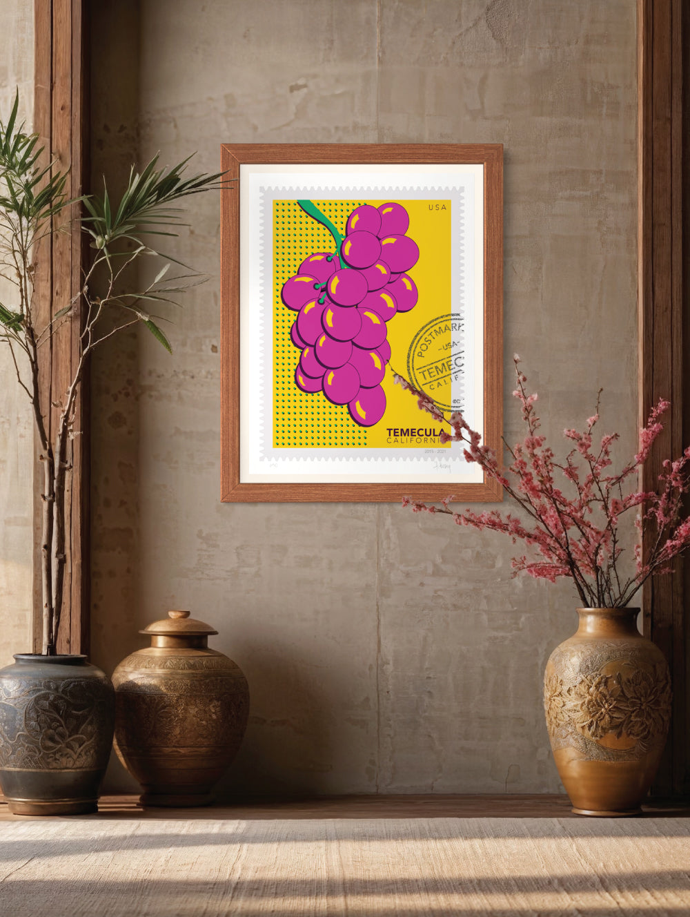 California inspired art prints