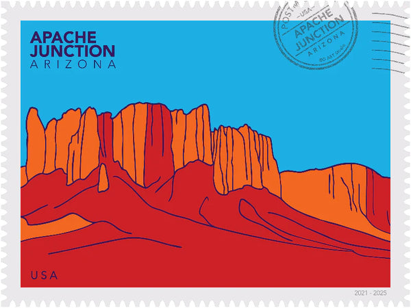 Apache Junction - Superstition Light No.1 Greeting Card