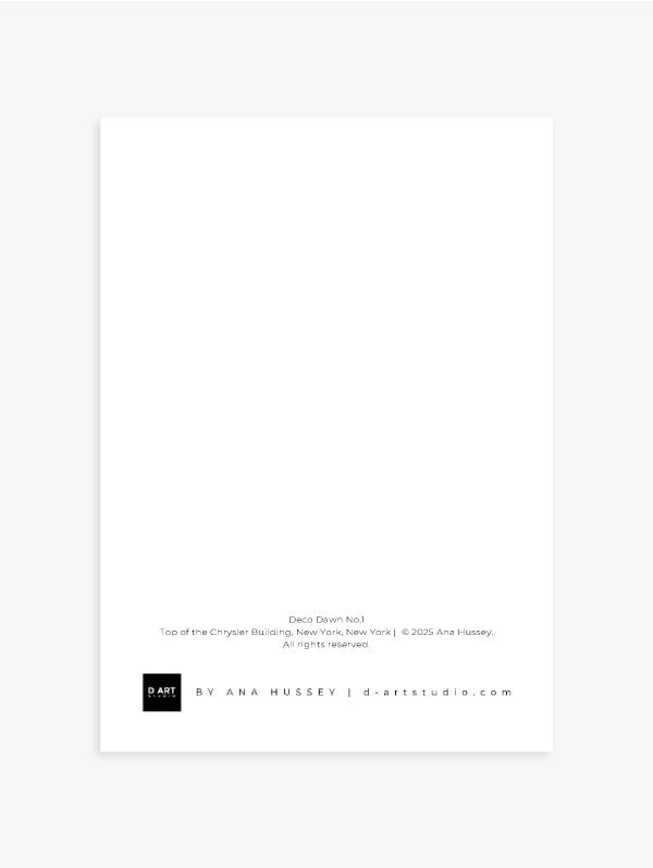 Deco Dawn No.1 Greeting Cards (Pack of 10)