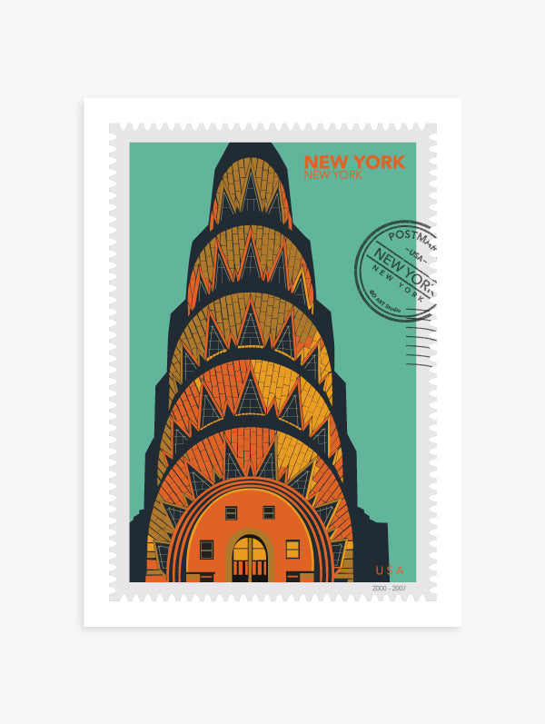 Deco Dawn No.2 Greeting Cards (Pack of 10)