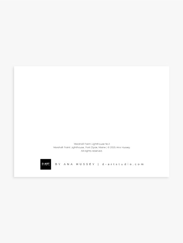 Marshall Point Lighthouse No.1 Greeting Cards (Pack of 10)