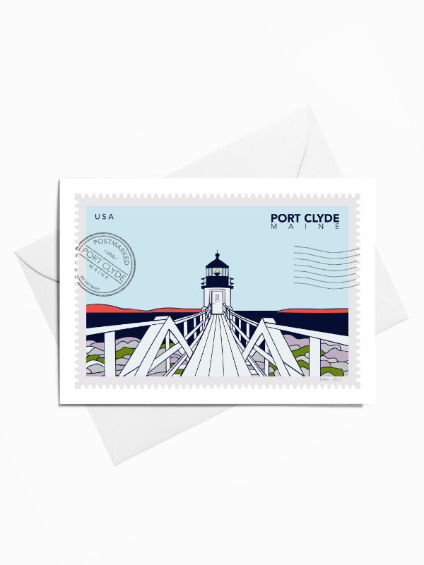 Marshall Point Lighthouse No.1 Greeting Cards (Pack of 10)
