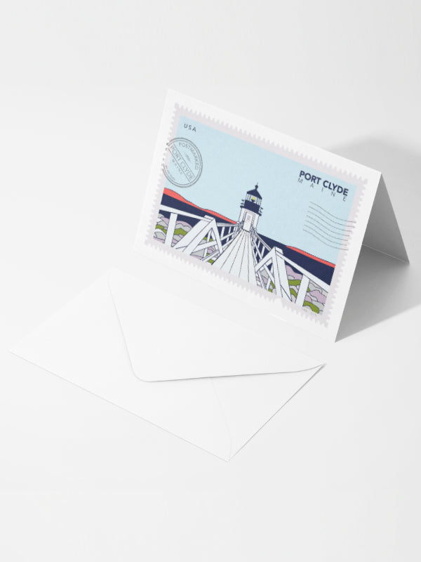 Marshall Point Lighthouse No.1 Greeting Cards (Pack of 10)